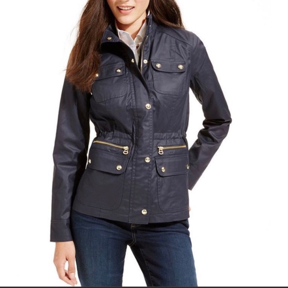 Tommy Hilfiger Navy Utility Jacket